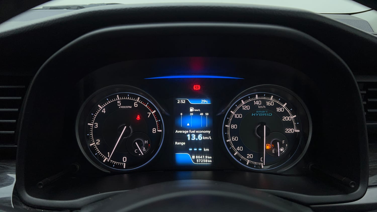 Used 2020 Maruti Suzuki XL6 Zeta MT Petrol Petrol Manual interior CLUSTERMETER VIEW