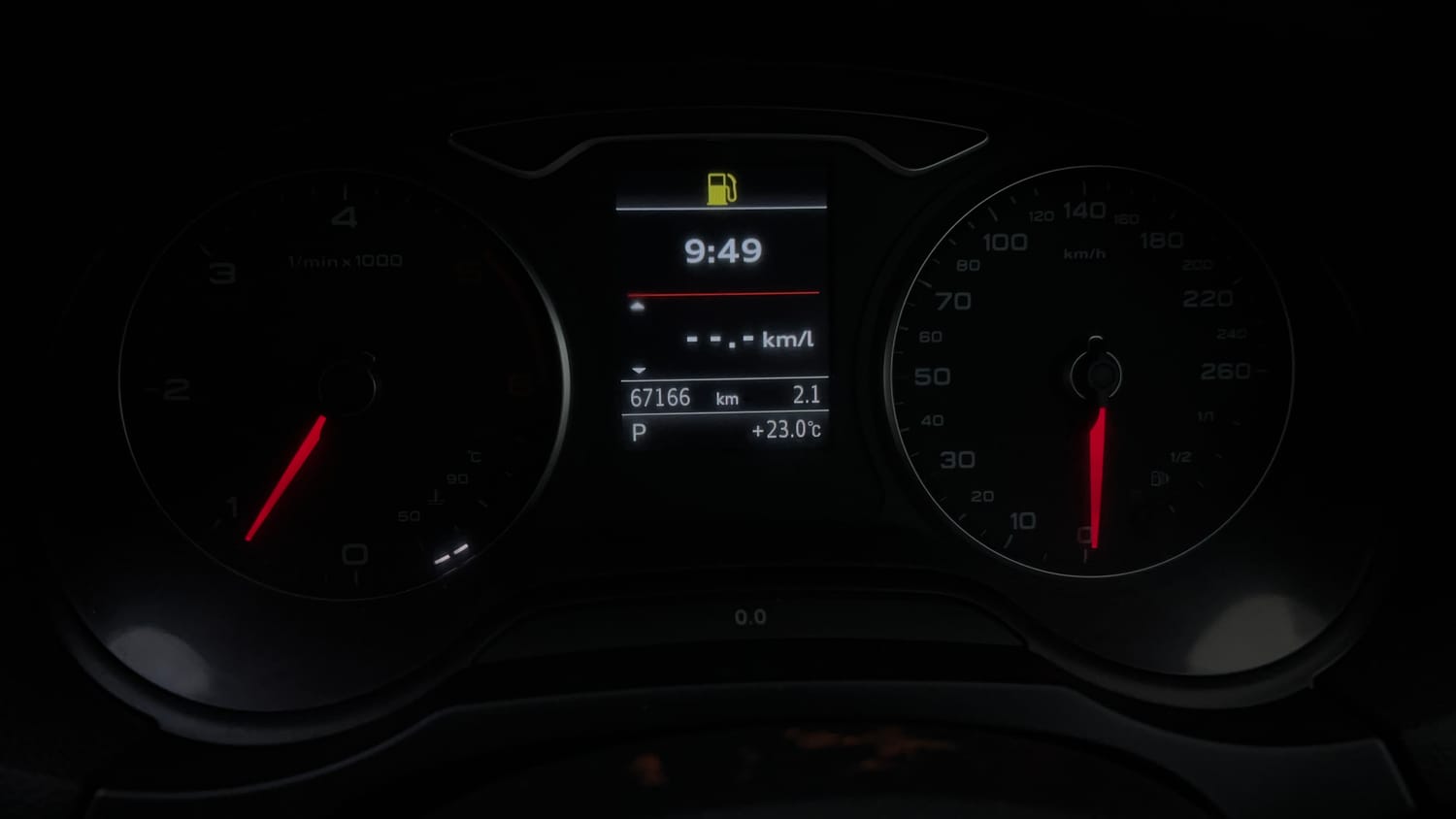Used 2015 Audi A3 35 TDI Premium Plus + Sunroof Diesel Automatic interior CLUSTERMETER VIEW