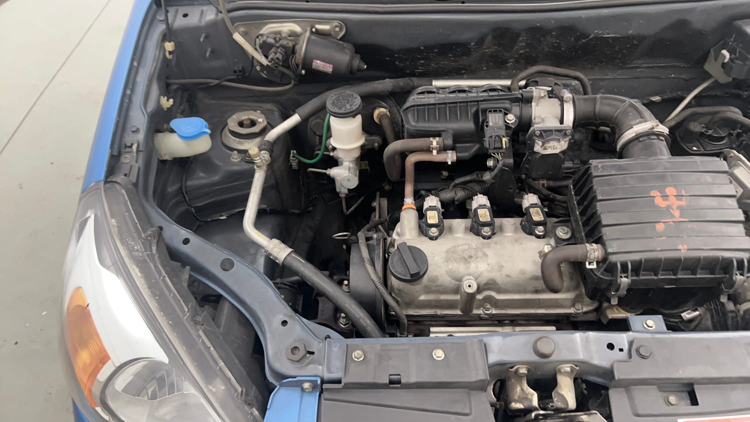Used 2018 Maruti Suzuki Alto 800 VXi Petrol Manual engine ENGINE RIGHT SIDE VIEW