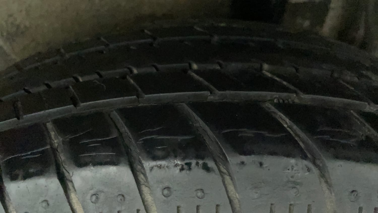 Used 2018 Maruti Suzuki Celerio ZXi Petrol Manual tyres LEFT REAR TYRE TREAD VIEW