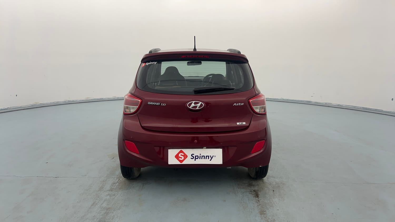 Used 2016 Hyundai Grand i10 Asta 1.2 Kappa VTVT (O) Petrol Manual exterior BACK VIEW