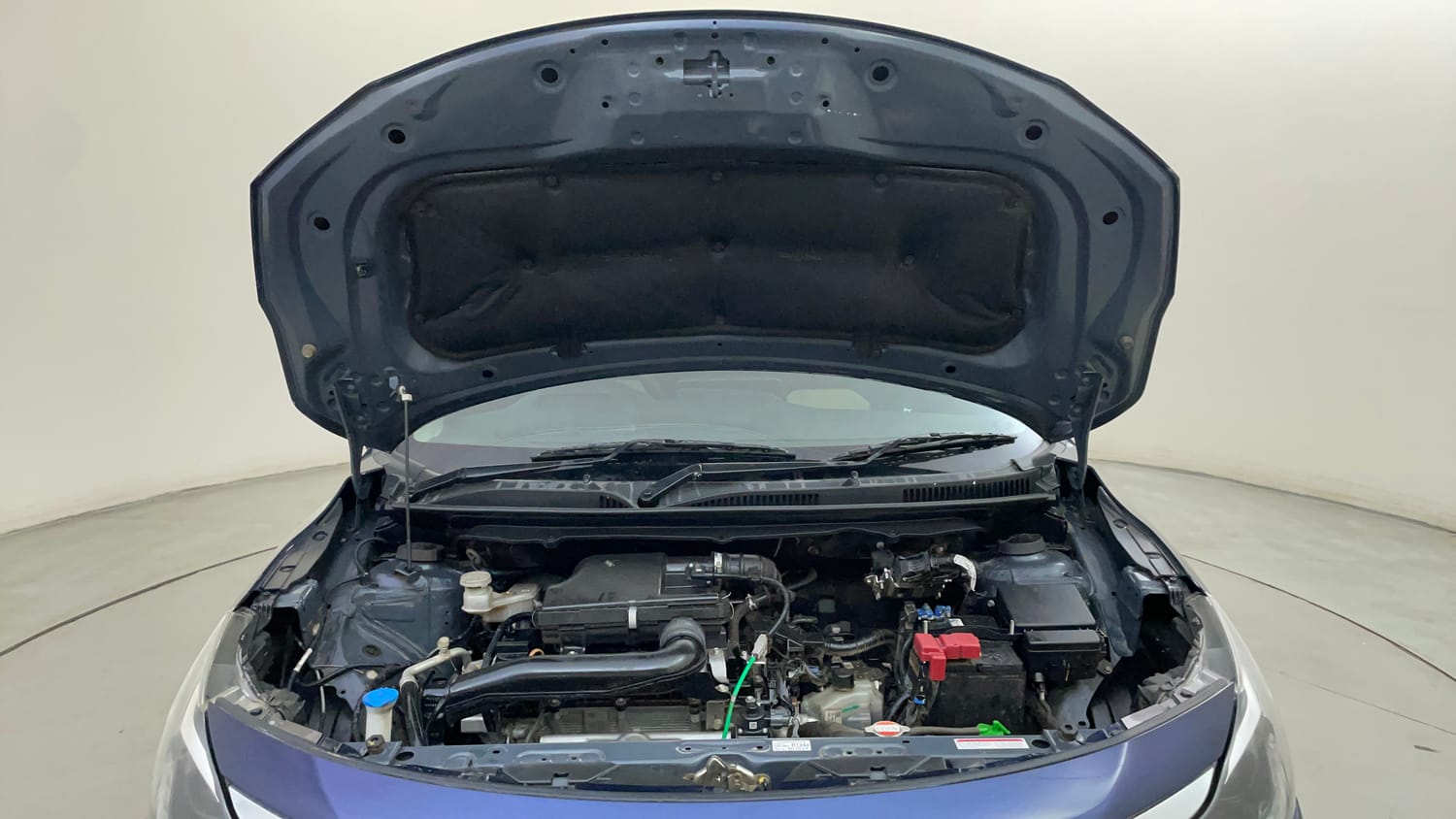 Used 2024 Toyota Glanza V AMT Petrol Automatic engine ENGINE & BONNET OPEN FRONT VIEW