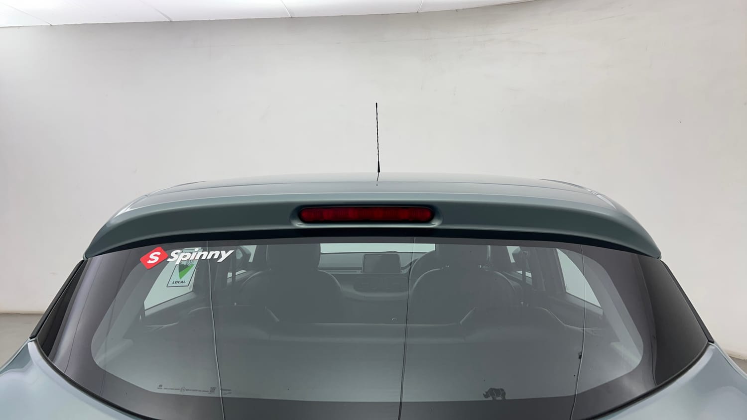 Used 2023 Tata Punch Adventure Rhythm Pack MT Petrol Manual exterior BACK WINDSHIELD VIEW