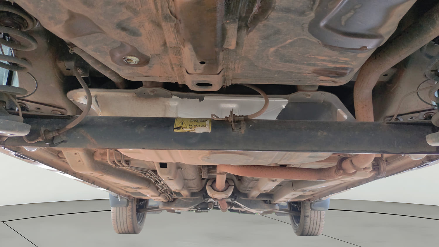 Used 2023 Tata Nexon XMA (S) Diesel Diesel Automatic extra REAR UNDERBODY VIEW (TAKEN FROM REAR)
