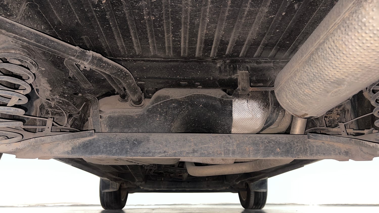 Used 2018 Ford EcoSport Titanium 1.5L TDCi Diesel Manual extra REAR UNDERBODY VIEW (TAKEN FROM REAR)