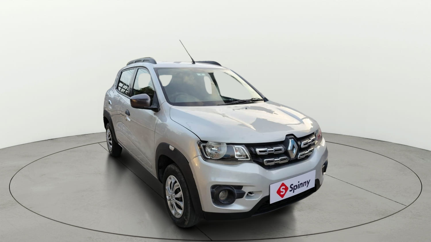 Used 2017 Renault Kwid RXT Opt Petrol Manual exterior RIGHT FRONT CORNER VIEW