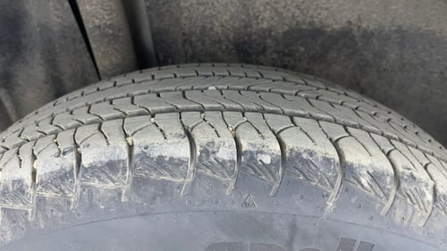 Used 2024 Toyota Urban Cruiser Hyryder V Hybrid Dual Tone Hybrid Automatic tyres RIGHT REAR TYRE TREAD VIEW