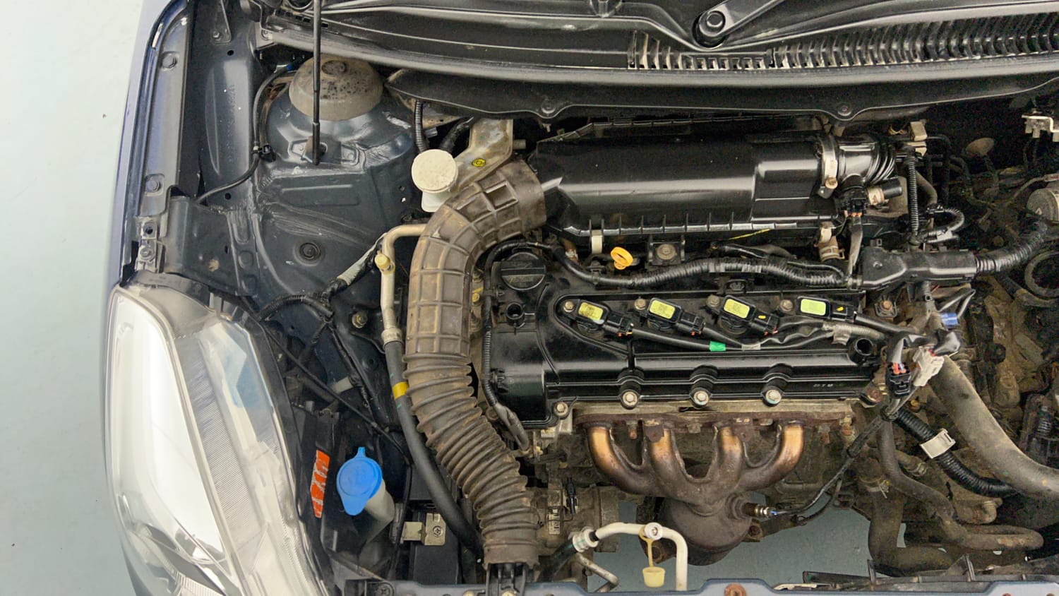 Used 2018 Maruti Suzuki Baleno Zeta 1.2 AT Petrol Automatic engine ENGINE LEFT SIDE VIEW