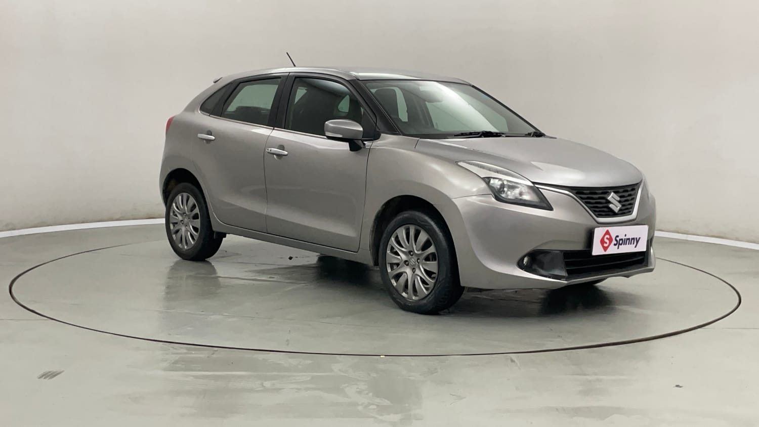 Used 2017 Maruti Suzuki Baleno Alpha 1.2 Petrol Manual exterior RIGHT FRONT CORNER VIEW