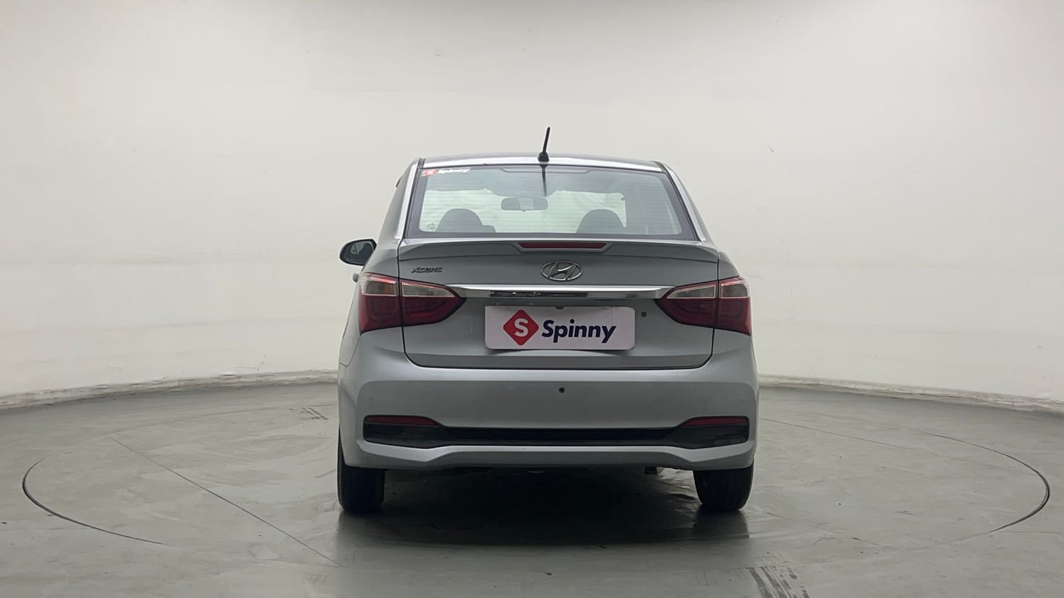 Used 2020 Hyundai Xcent S Petrol+cng(outside fitted) Cng Manual exterior BACK VIEW