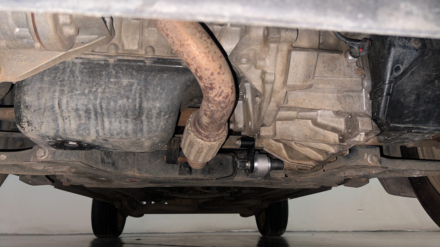 Used 2018 Ford EcoSport Titanium 1.5L TDCi Diesel Manual extra FRONT LEFT UNDERBODY VIEW