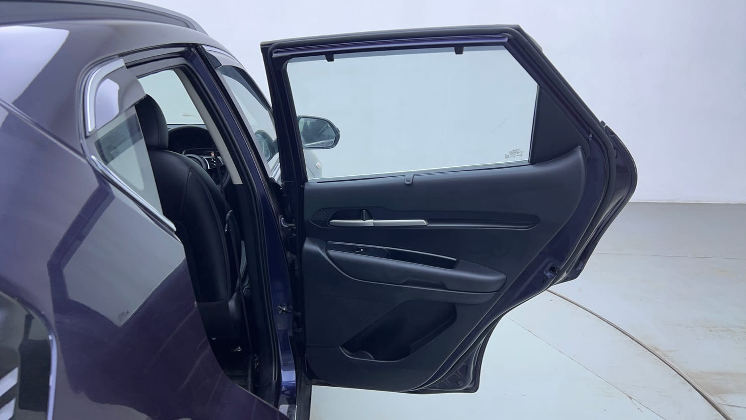 Used 2024 Kia Sonet HTK (O) 1.2 Petrol MT Petrol Manual interior RIGHT REAR DOOR OPEN VIEW