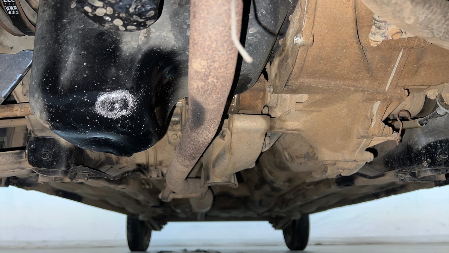 Used 2018 Maruti Suzuki Alto 800 LXi Petrol Manual extra FRONT LEFT UNDERBODY VIEW