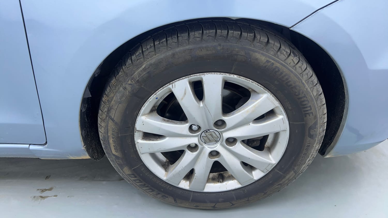 Used 2016 Maruti Suzuki Ertiga ZDI + SHVS Diesel Manual tyres RIGHT FRONT TYRE RIM VIEW