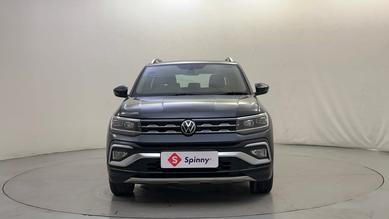 Used 2022 Volkswagen Taigun Topline 1.0 TSI MT Petrol Manual exterior FRONT VIEW