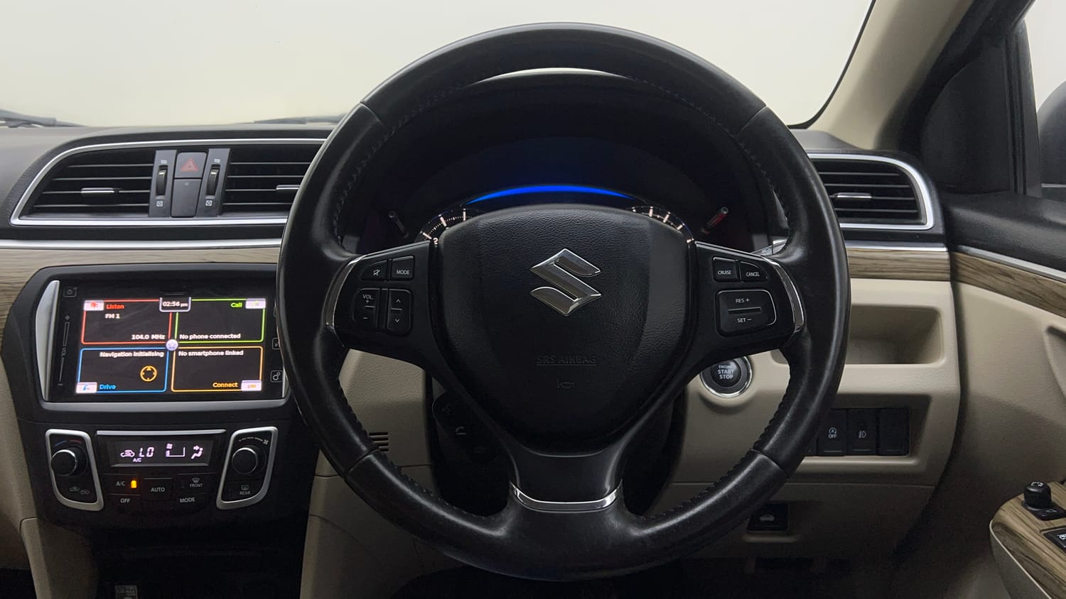 Used 2018 Maruti Suzuki Ciaz Alpha Hybrid 1.5 Petrol Manual interior STEERING VIEW