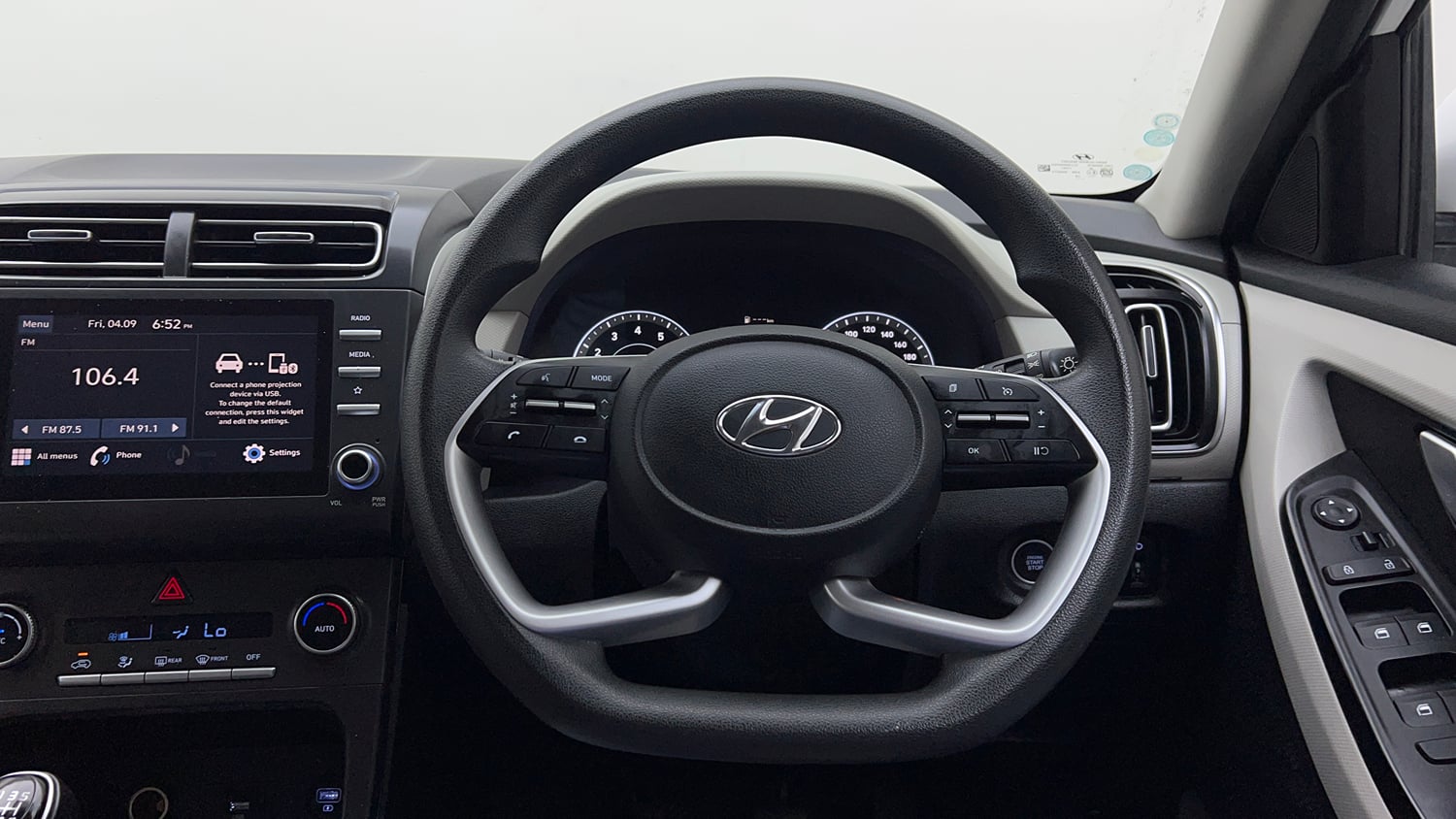 Used 2021 Hyundai Creta S 1.5 Petrol Petrol Manual interior STEERING VIEW