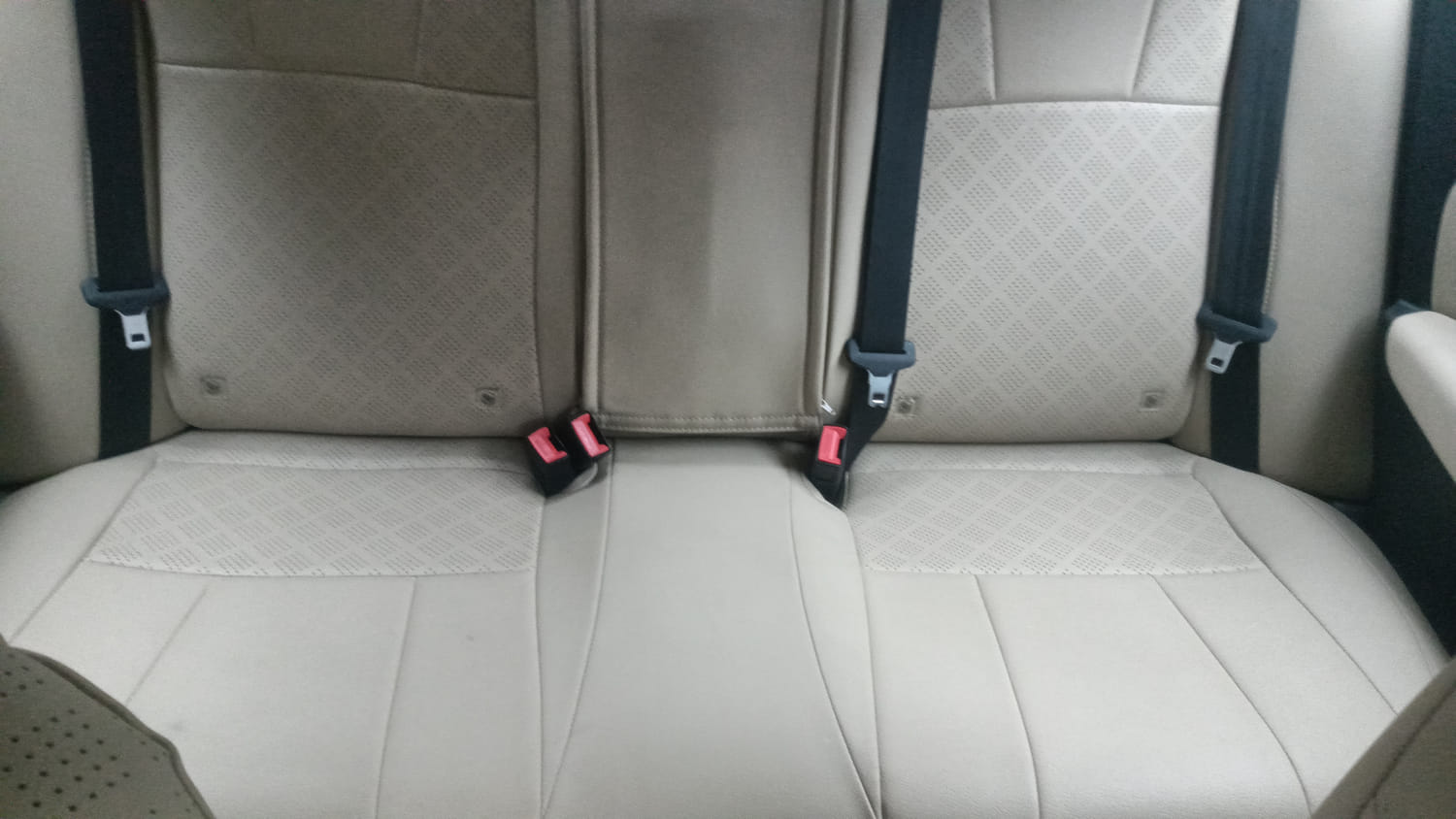 Used 2024 Honda City V Petrol CVT Petrol Automatic interior REAR SEAT CONDITION VIEW