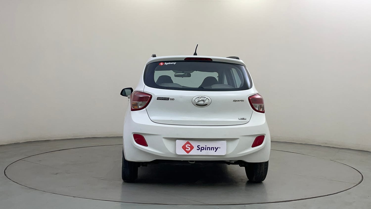 Used 2014 Hyundai Grand i10 Sportz 1.2 Kappa VTVT Petrol Manual exterior BACK VIEW