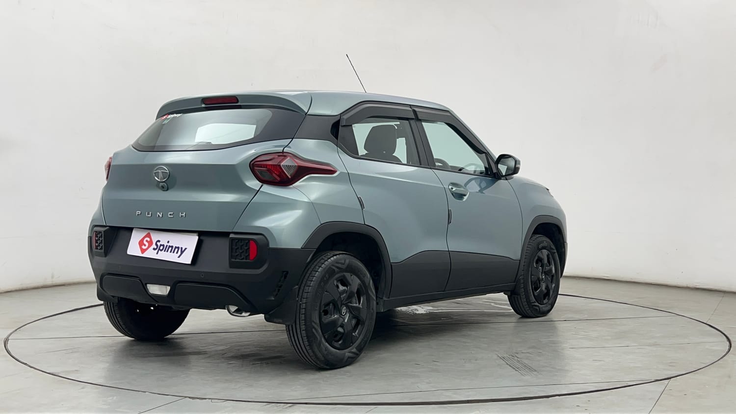 Used 2023 Tata Punch Adventure Rhythm Pack MT Petrol Manual exterior RIGHT REAR CORNER VIEW