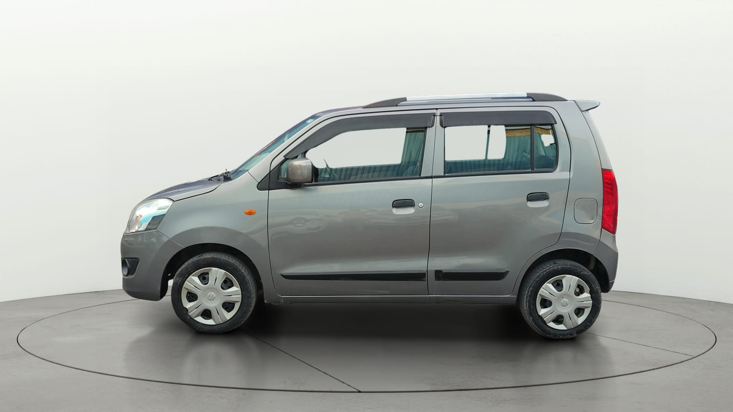 Used 2017 Maruti Suzuki Wagon R 1.0 VXI AMT Petrol Automatic exterior LEFT SIDE VIEW