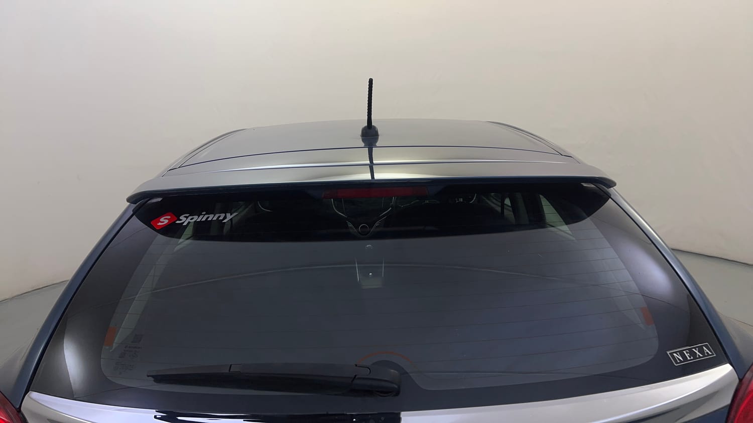 Used 2018 Maruti Suzuki Baleno Alpha 1.2 Petrol Manual exterior BACK WINDSHIELD VIEW