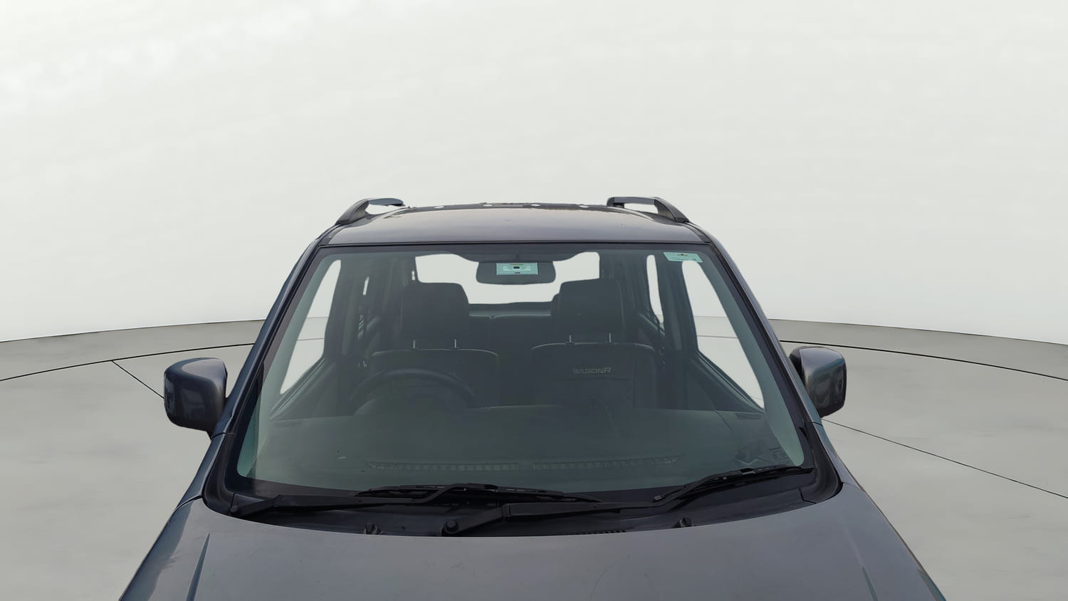Used 2017 Maruti Suzuki Wagon R 1.0 VXI AMT Petrol Automatic exterior FRONT WINDSHIELD VIEW
