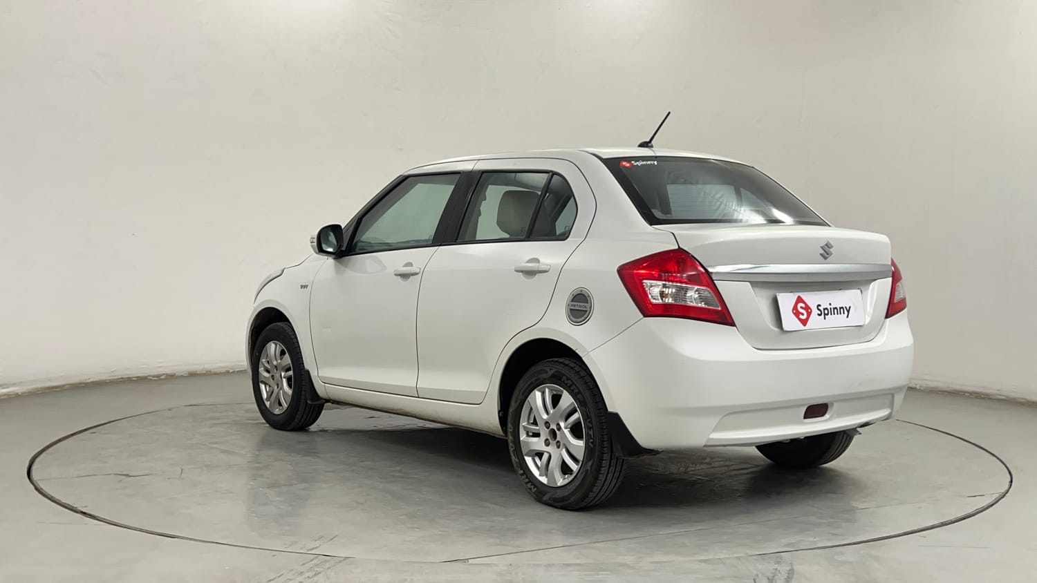 Used 2012 Maruti Suzuki Swift Dzire ZXI Petrol Manual exterior LEFT REAR CORNER VIEW
