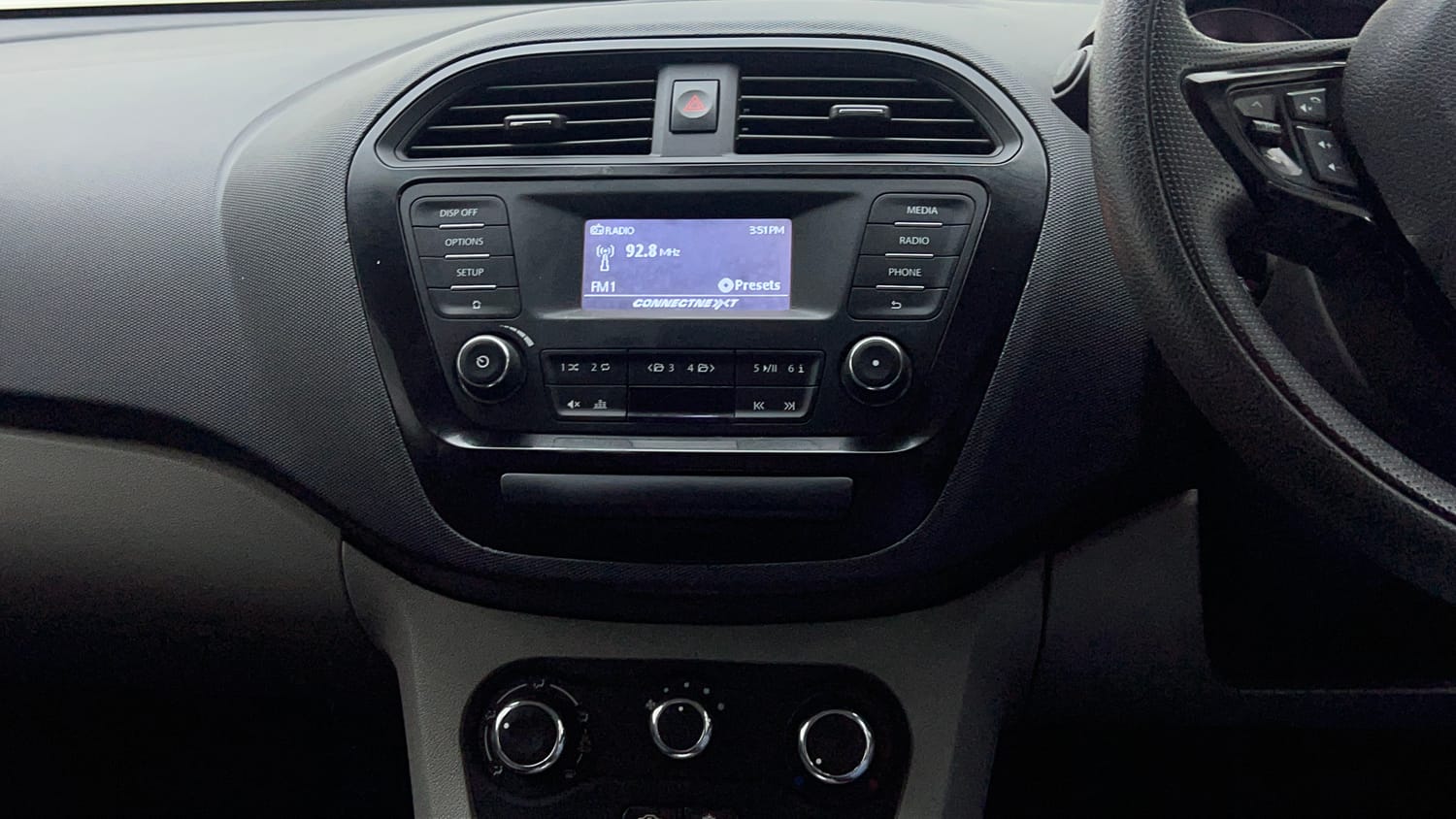 Used 2020 Tata Tiago Revotron XZA Petrol Automatic interior MUSIC SYSTEM & AC CONTROL VIEW