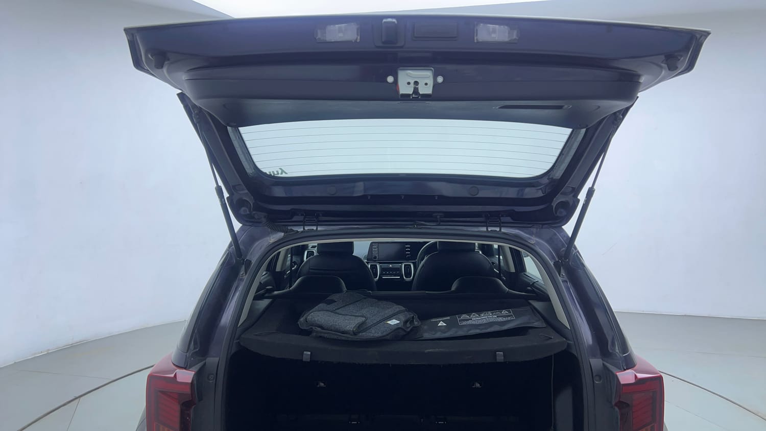 Used 2024 Kia Sonet HTK (O) 1.2 Petrol MT Petrol Manual interior DICKY DOOR OPEN VIEW