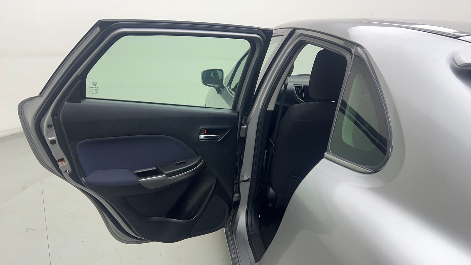 Used 2019 Maruti Suzuki Baleno Alpha Petrol Manual interior LEFT REAR DOOR OPEN VIEW
