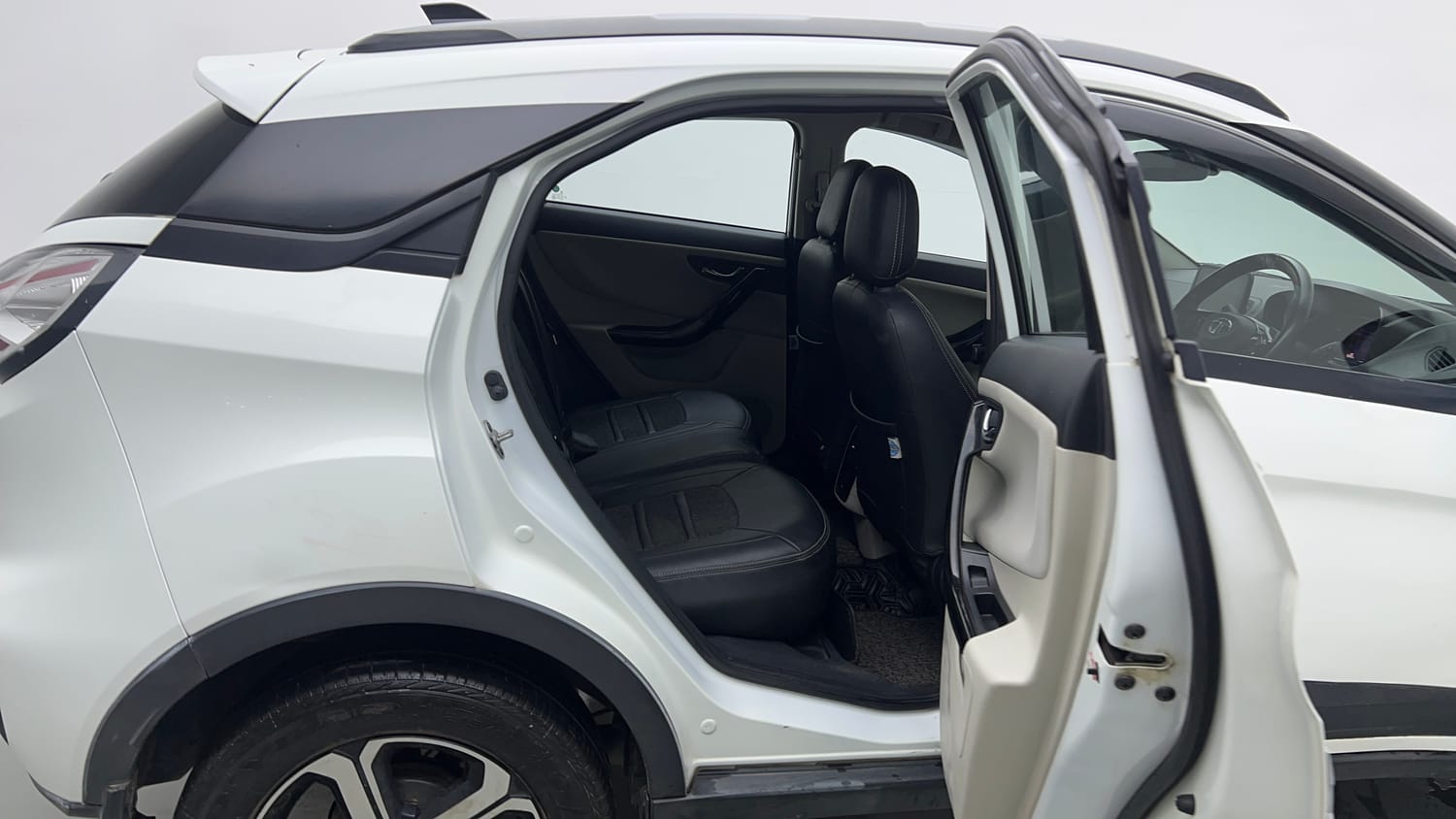 Used 2022 Tata Nexon XZ Plus (HS) Petrol Manual interior RIGHT SIDE REAR DOOR CABIN VIEW