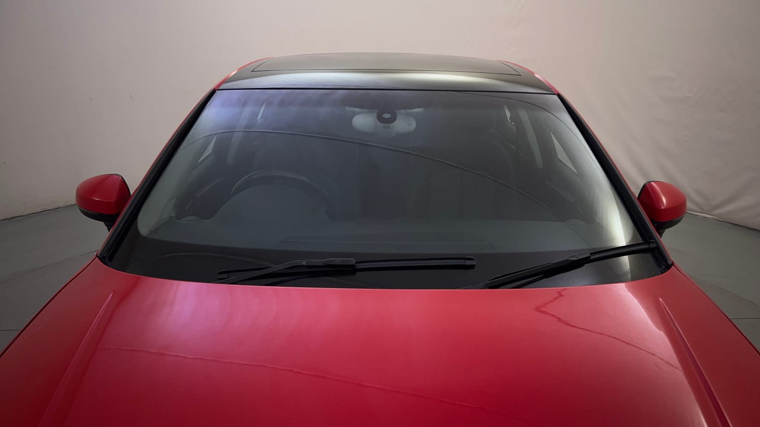 Used 2015 Audi A3 35 TDI Premium Plus + Sunroof Diesel Automatic exterior FRONT WINDSHIELD VIEW