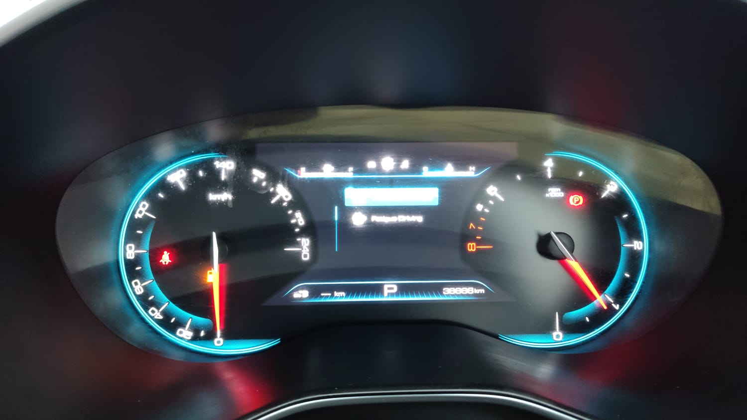 Used 2021 MG Motors Hector Plus Sharp 1.5 Petrol Turbo DCT 6-STR Petrol Automatic interior CLUSTERMETER VIEW