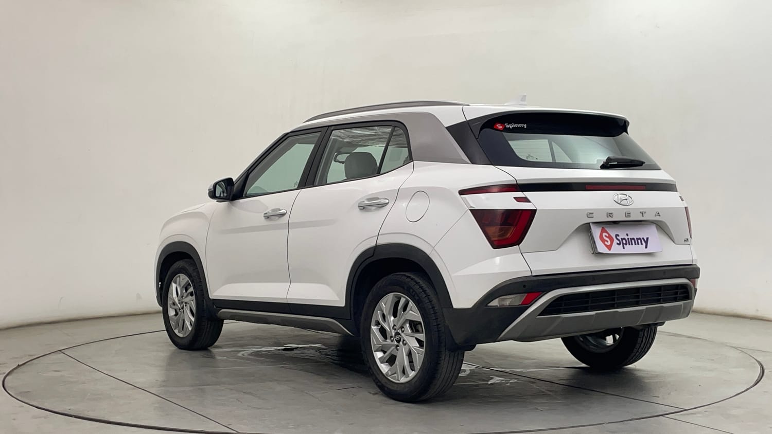 Used 2022 Hyundai Creta SX 1.5 Petrol Petrol Manual exterior LEFT REAR CORNER VIEW