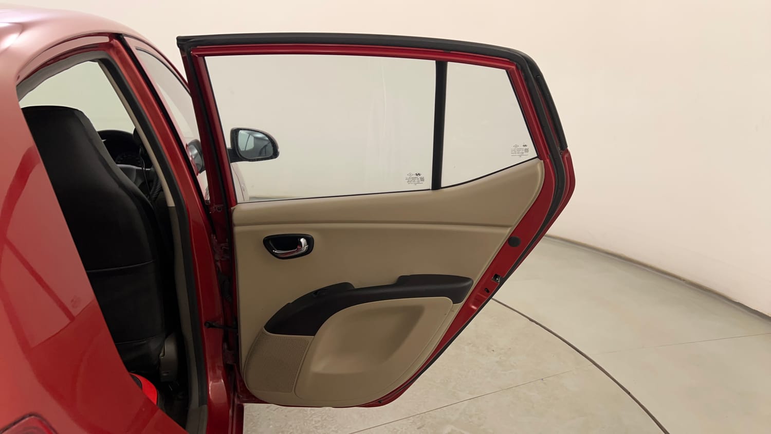Used 2013 Hyundai i10 Sportz 1.2 AT Kappa2 Petrol Automatic interior RIGHT REAR DOOR OPEN VIEW