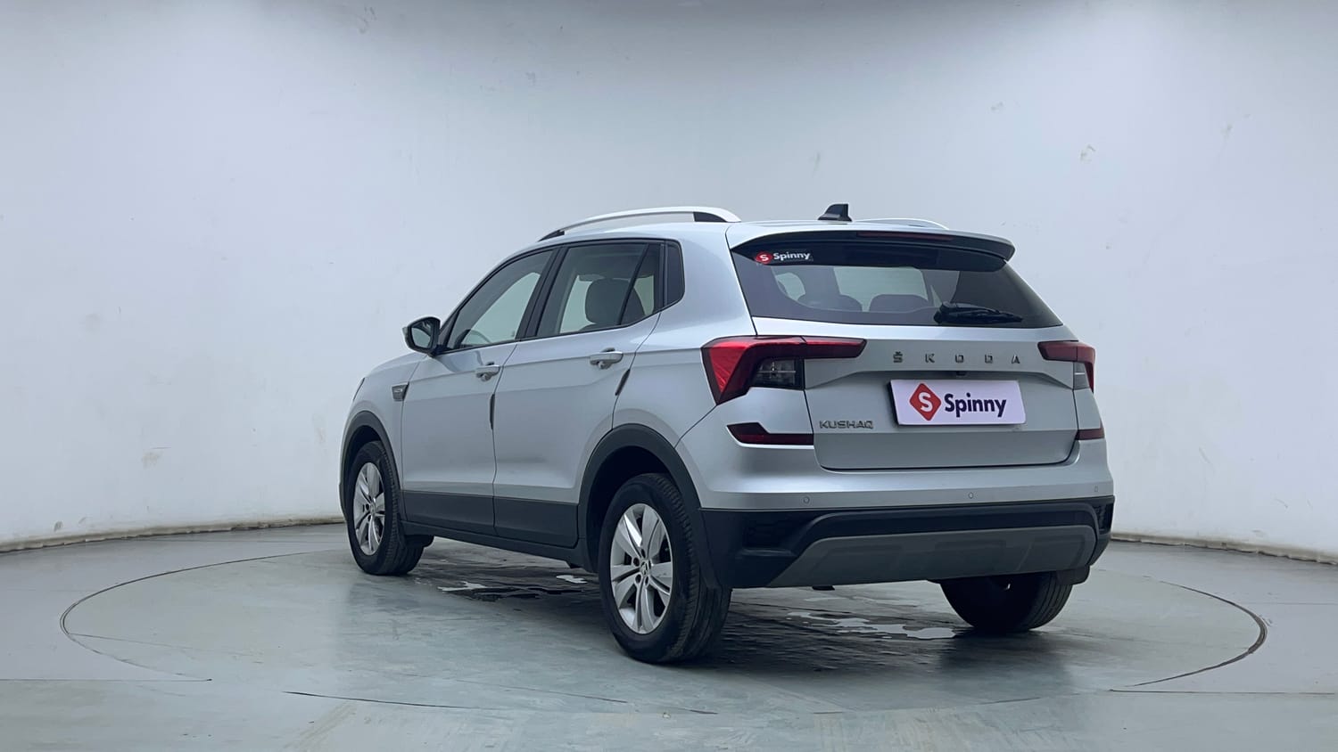 Used 2023 Skoda Kushaq Ambition 1.0L TSI MT Petrol Manual exterior LEFT REAR CORNER VIEW