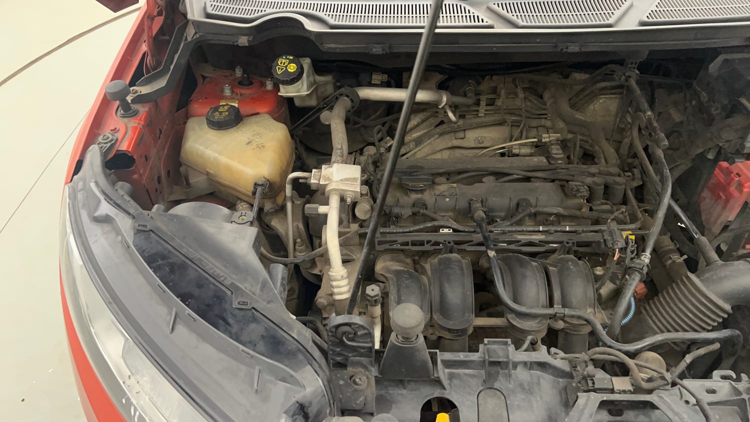 Used 2017 Ford EcoSport Titanium 1.5L Ti-VCT AT Petrol Automatic engine ENGINE RIGHT SIDE VIEW