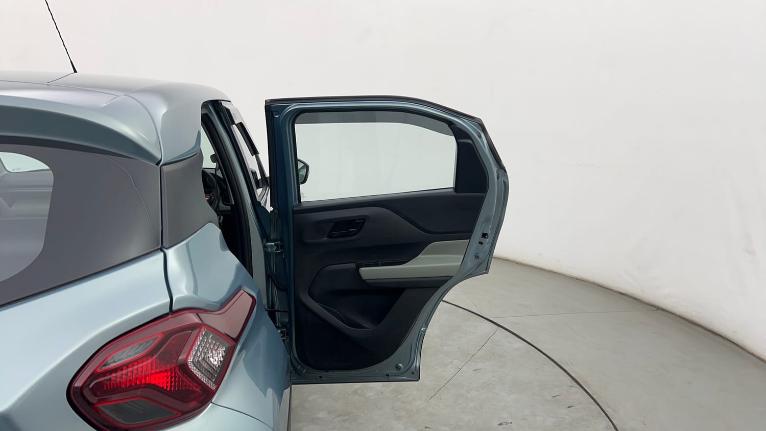 Used 2023 Tata Punch Adventure Rhythm Pack MT Petrol Manual interior RIGHT REAR DOOR OPEN VIEW