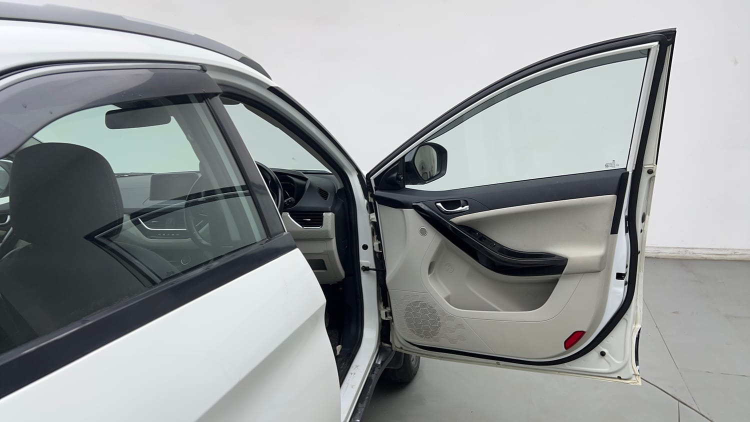 Used 2022 Tata Nexon XZ Plus (HS) Petrol Manual interior RIGHT FRONT DOOR OPEN VIEW