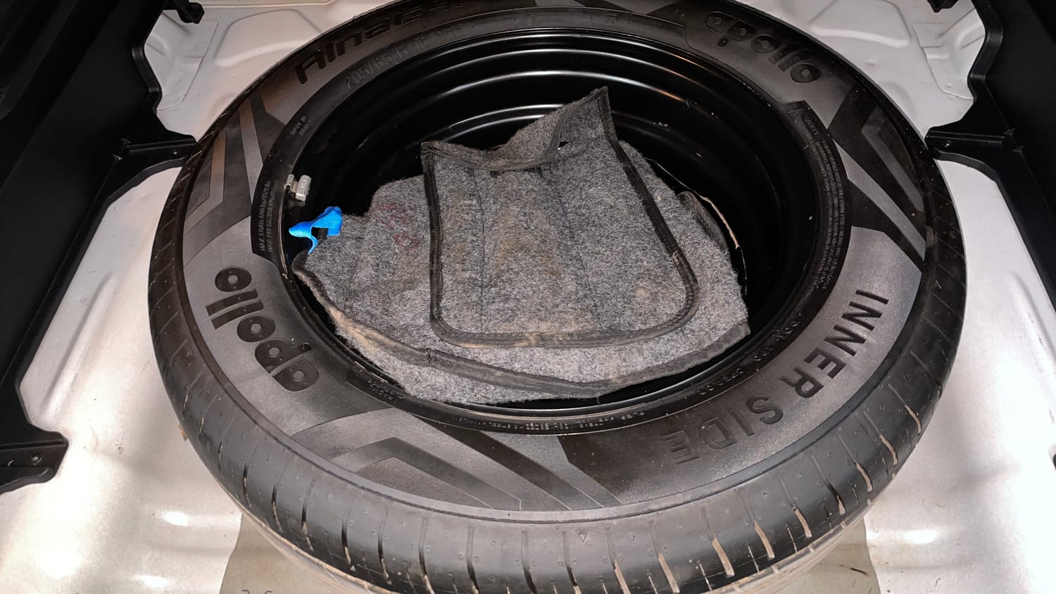 Used 2022 Hyundai Creta SX 1.5 Petrol Petrol Manual tyres SPARE TYRE VIEW