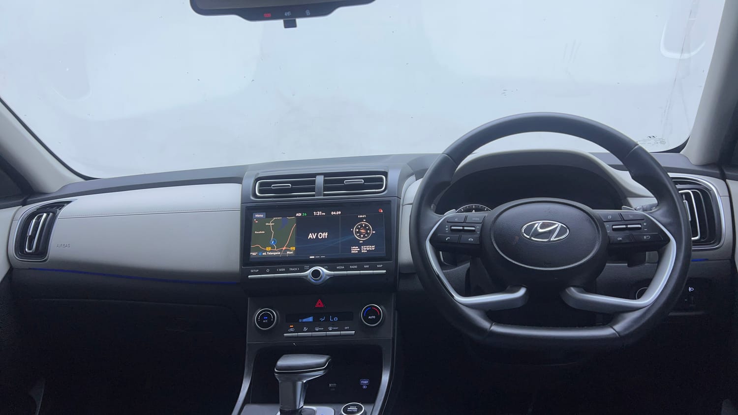 Used 2020 Hyundai Creta SX 1.5 Petrol IVT Petrol Automatic interior DASHBOARD VIEW