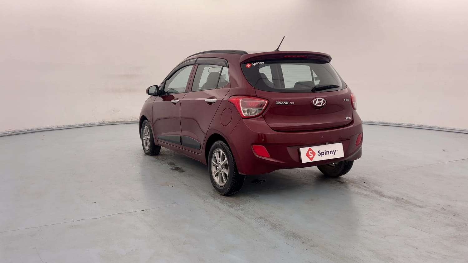 Used 2016 Hyundai Grand i10 Asta 1.2 Kappa VTVT (O) Petrol Manual exterior LEFT REAR CORNER VIEW
