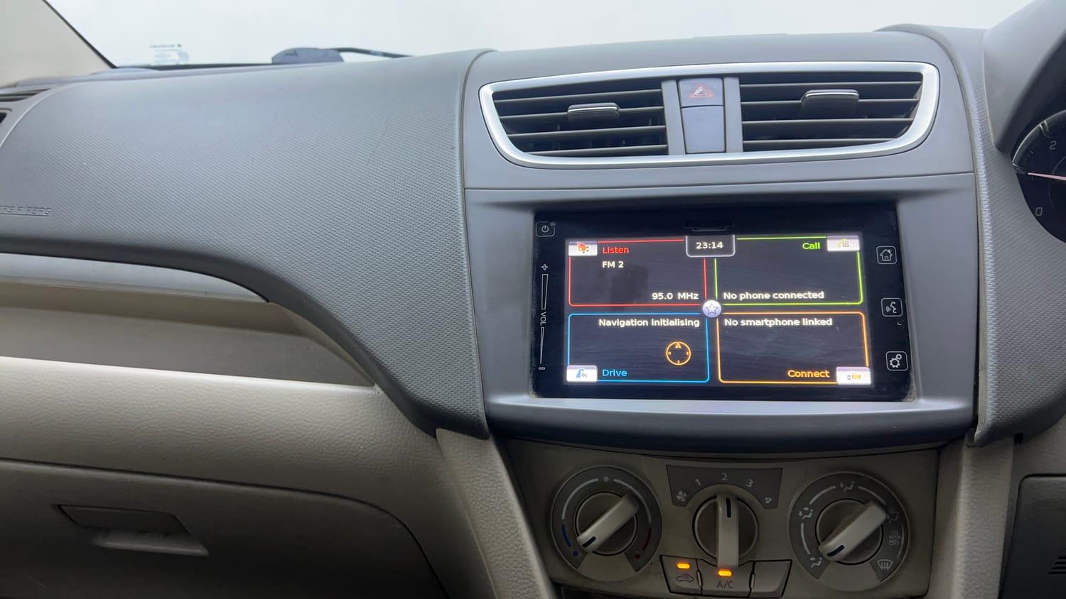 Used 2016 Maruti Suzuki Ertiga ZDI + SHVS Diesel Manual interior MUSIC SYSTEM & AC CONTROL VIEW