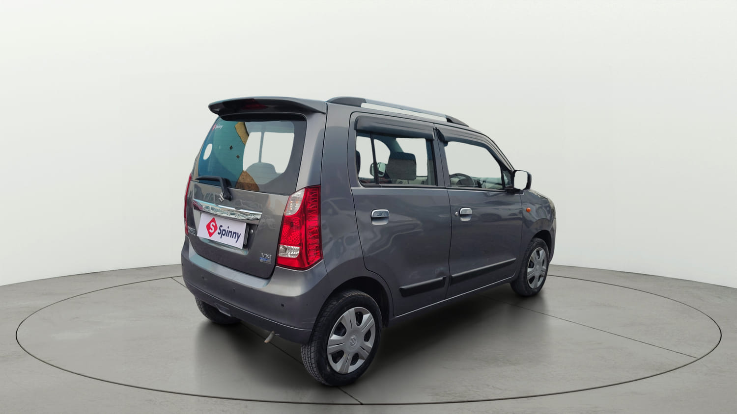 Used 2017 Maruti Suzuki Wagon R 1.0 VXI AMT Petrol Automatic exterior RIGHT REAR CORNER VIEW