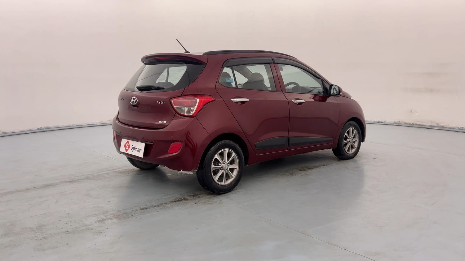 Used 2016 Hyundai Grand i10 Asta 1.2 Kappa VTVT (O) Petrol Manual exterior RIGHT REAR CORNER VIEW