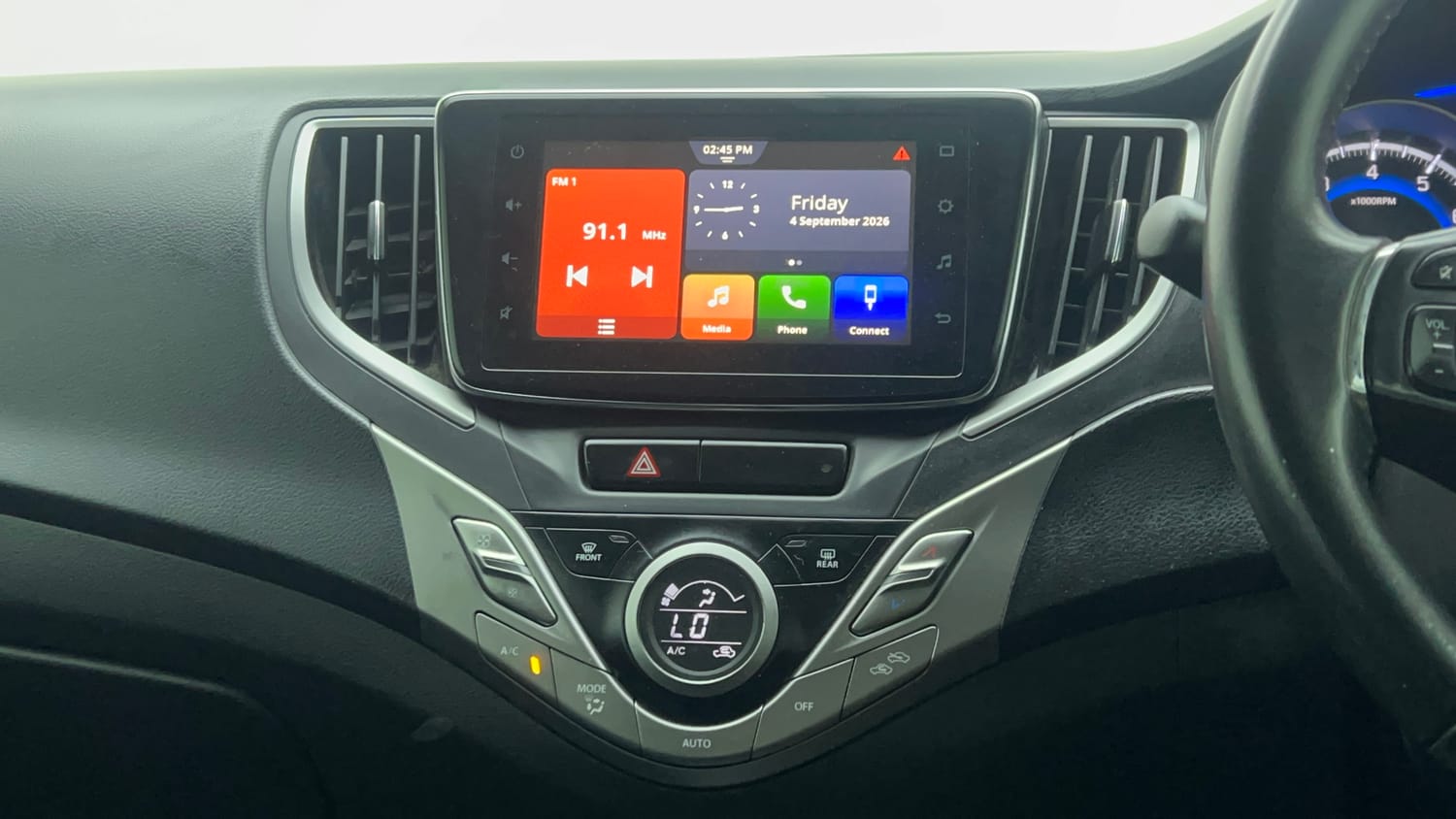 Used 2019 Maruti Suzuki Baleno Alpha Petrol Manual top_features Integrated (in-dash) music system