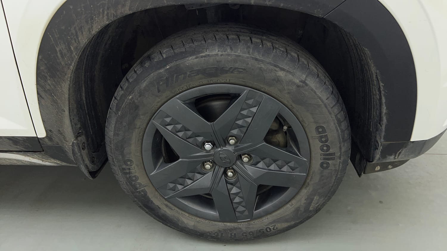Used 2021 Hyundai Creta S 1.5 Petrol Petrol Manual tyres RIGHT FRONT TYRE RIM VIEW