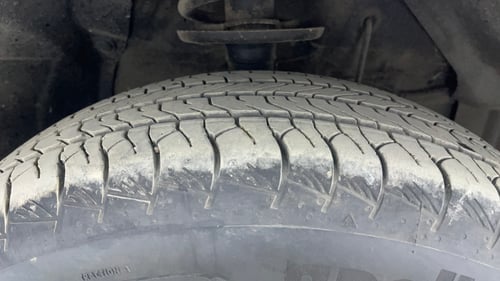 Used 2024 Toyota Urban Cruiser Hyryder V Hybrid Dual Tone Hybrid Automatic tyres RIGHT FRONT TYRE TREAD VIEW