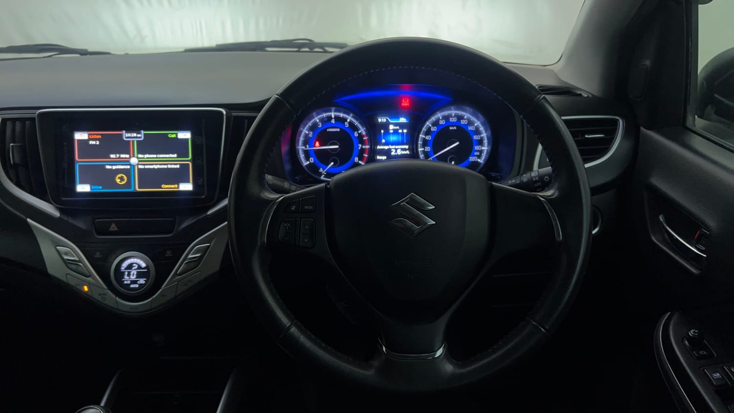 Used 2018 Maruti Suzuki Baleno Alpha 1.2 Petrol Manual interior STEERING VIEW